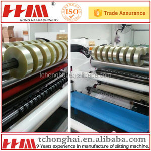 Papier de masquage de sécurité à haute efficacité/<span class=keywords><strong>film</strong></span> de libération/ABS /<span class=keywords><strong>PI</strong></span>/PVC Machine de rebobinage de refendage - Product Image 6