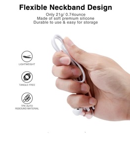 Cuffie Sportive Wireless Picun H12 IPX5 Impermeabili con Design Magnetico a Fascia per Collo, Auricolari Sportivi per Musica su <span class=keywords><strong>iPhone</strong></span> - Product Image 5