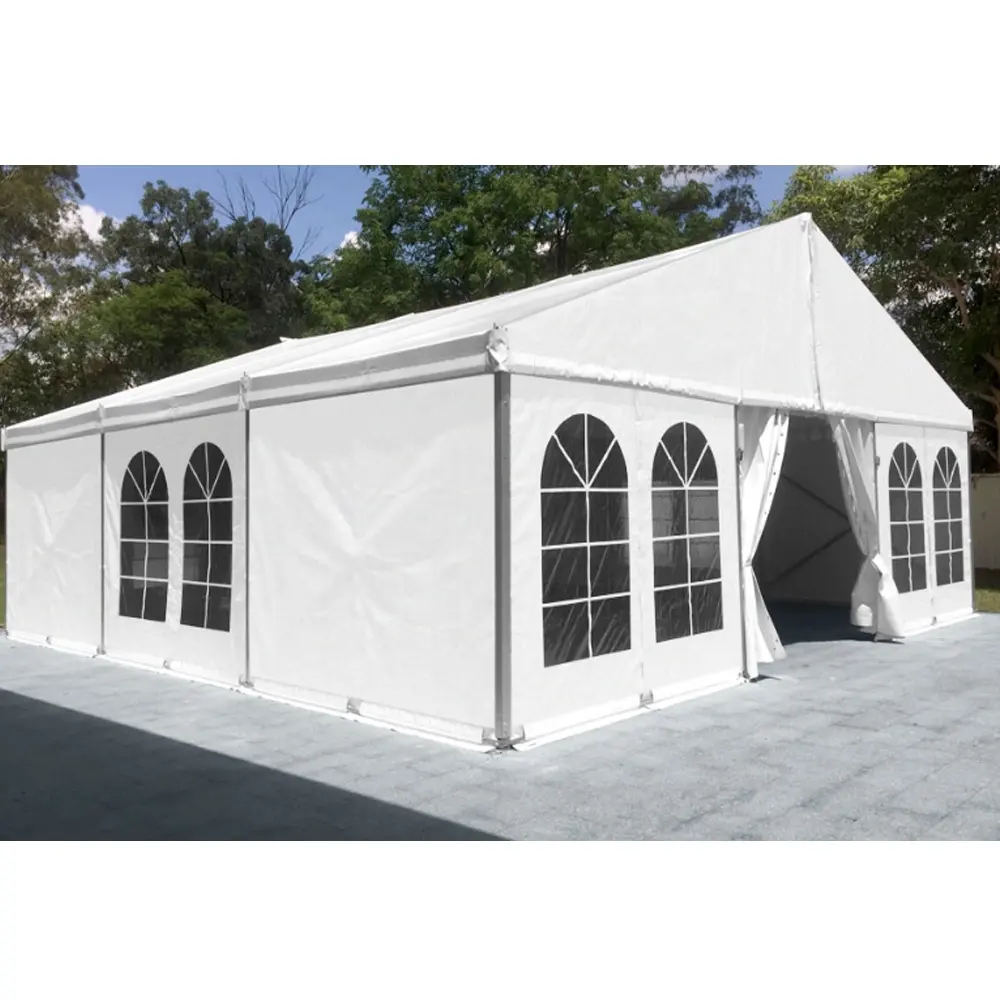 Tente de mariage en PVC, toit transparent, pour 50 personnes, nouveauté 2019