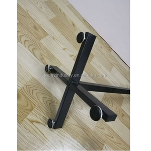 Atril Moderno de Acero Negro con Base Metálica Estable, <span class=keywords><strong>Podio</strong></span> Móvil para Escuela - Product Image 3