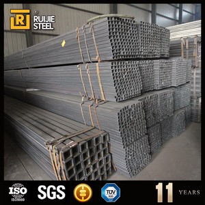 MS square pipe weight table reg tube/Black Square pipe - Product Image 3