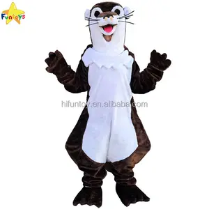 Funtoys Cute Otter Mascot Costume Free Shipping