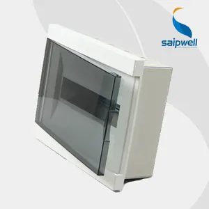 SAIP/SAIPWELL 24way 290*354*85mm ABS Enclosures Electrical Modular Waterproof MCB Plastic Distribution Box