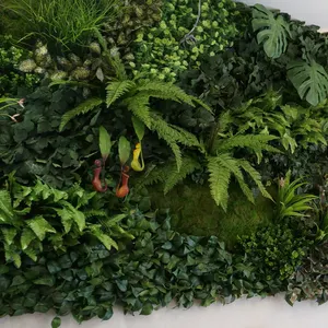 Artificial Wall Plant Outdoor Garden Home Decor Green Plants Artificial Grass Wall Panels Home Artificial Plant Plastic Vertical Green Wall