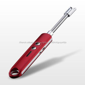 Rechargeable barbecue personnalisé logo usb arc <span class=keywords><strong>cuisine</strong></span> camping lampe de poche électronique léger - Product Image 1