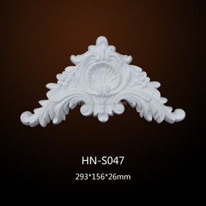अशुद्ध लकड़ी स्क्रॉल पत्ती polyurethane appliques - Product Image 3