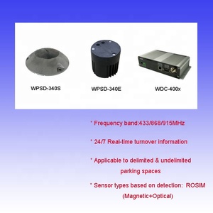 Capteur magnétique intégré de haute qualité pour système de détection de stationnement, sans fil intelligent LoRa pour extérieur/rue - Product Image 4