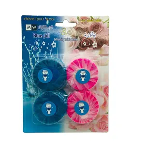 Arab市場最新Package Fragrance Solid Blue Toilet Cleaner