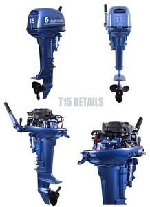 ขายร้อน <span class=keywords><strong>2</strong></span> จังหวะมอเตอร์ 15hp น้ำมันเบนซินเครื่องยนต์เรือใช้งานร่วมกับแบรนด์ญี่ปุ่น - Product Image 3