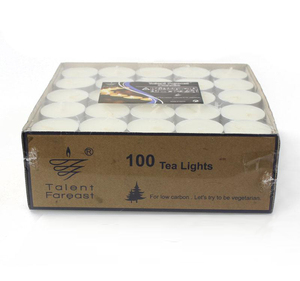 Small Candles <strong>Tealight</strong> 4 Hours Burning Time Paraffin Wax Tea Light Candles Wedding Party and Home Decoration Votive Parties - Product Image 2