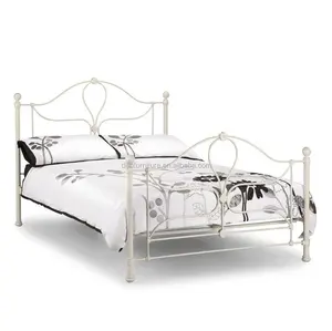 home bedroom metal furniture super king wrought iron double bed