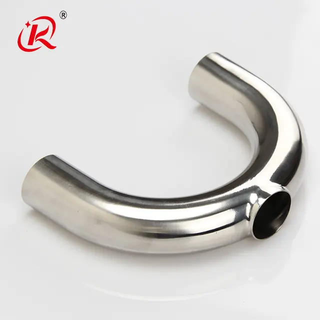 Direct sales sanitary Stainless Steel SS316L U Type eq tee pipe fitting