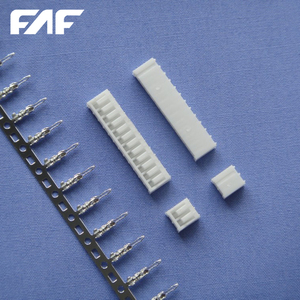 Konektor PCB FAF B200002(SAN) Nylon 66 Pitch 2.0mm, Konektor PC BOARD-IN Dua Inti 2-16 Pole Housing - Product Image 1