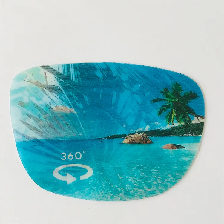 Impressão personalizada de fábrica TPU aleta Lenticular 3d imagem