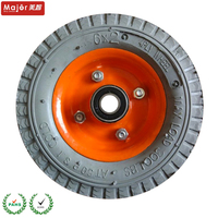Nhà Máy 6 Inch Inflatable Heavy-Duty Ổ Bánh Xe Bánh Xe Cao Su Cho Các Ứng Dụng Ngoài Trời Cho Heavy-Duty Xe Tải