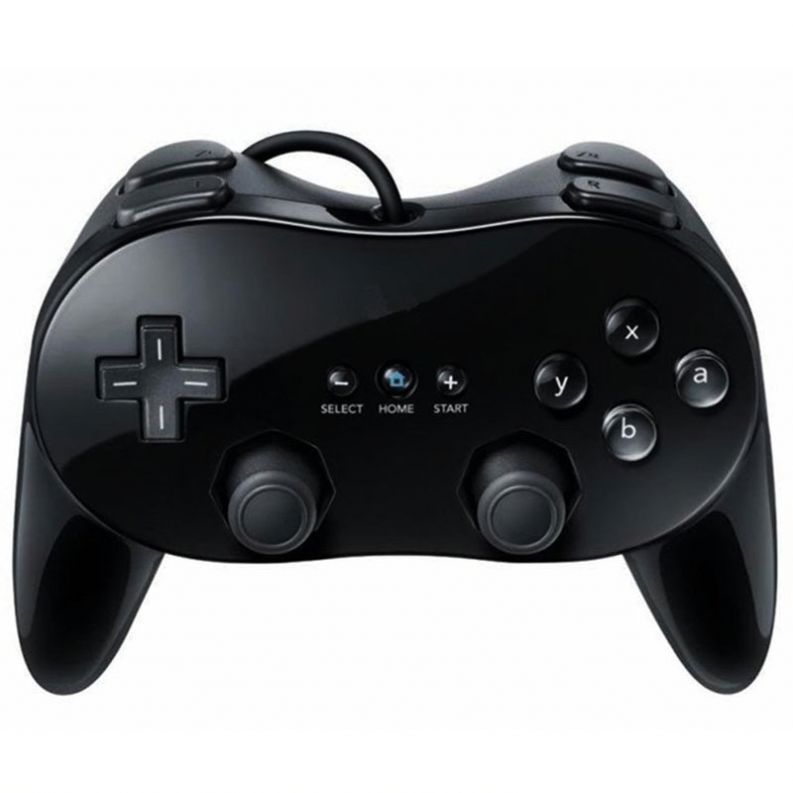 Wii Uホワイトクラシックコントローラープロ用の有線高品質