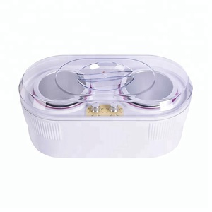Professionele Schoonheidssalon Kan Wax Gebruik 450 + 450G Dubbele Pot Ontharingshars Warmer Draagbare Ontharing Wax Pot heater