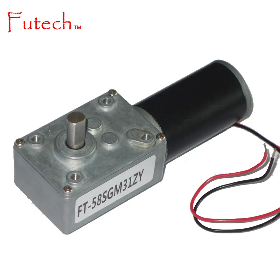 12 Volt ve 24 Volt DC sessiz sonsuz DİŞLİ Motor