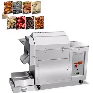 National food hygiene standards Full automatic commercial Chestnut Roasting Machine/Sunflower Seed/Peanut Roaster machine