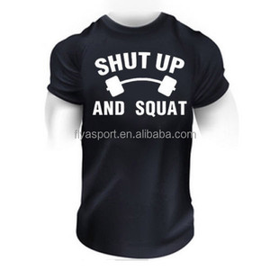 T-shirt da ginnastica da uomo con maniche corte in cotone 100% personalizzato - Product Image 2
