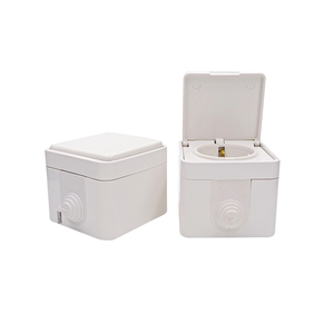 Französisch Kabel & Verbindungen Typ IP55 Wasserdichte AC250V 16A Wand EU Power Kabel Buchse Box - Product Image 6