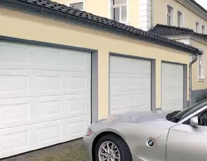Özel boyut güvenle yukarı açılır garaj kapısı otomatik kesit yukarı açılır garaj kapısı