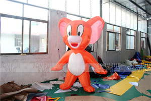 Juguetes para la venta al por mayor personalizar Ratón <span class=keywords><strong>Jerry</strong></span> de dibujos animados en movimiento inflable - Product Image 5