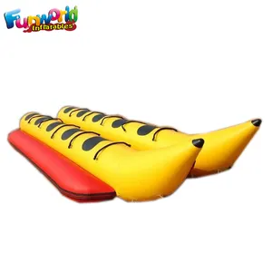 Надувные водные игрушки, надувная Банановая лодка flyfish для продажи