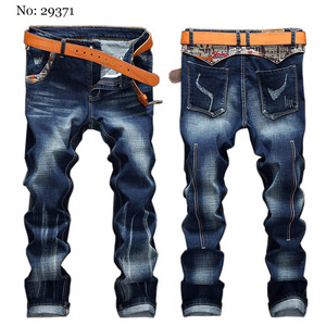 En gros fabriqué en Chine personnalisé pas cher porter hommes roche relance jeans - Product Image 6