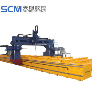 JINAN SUNRISE TBD GANTRY MOVEABLE CNC BEAMS DRILLING MACHINE LINE