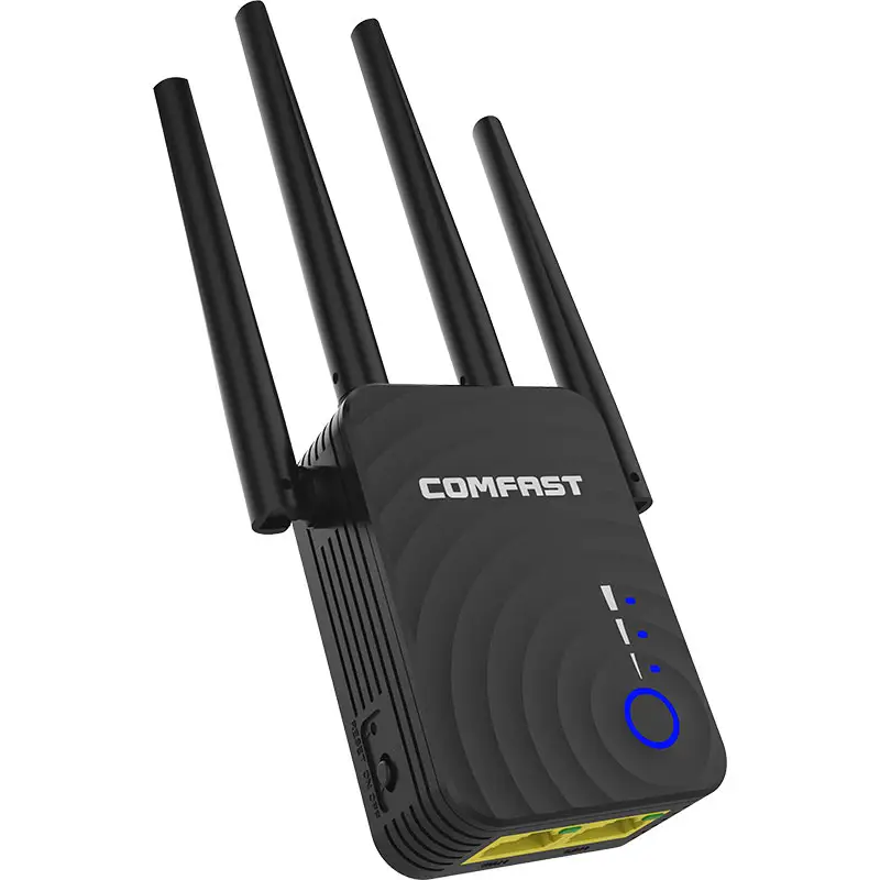High Quality Comfast 1200Mbps 5.8ghz Mini long Distance Wifi Range Extender Wi-Fi Signal Booster Wifi Repeater