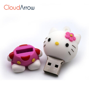 Tùy chỉnh Phim Hoạt Hình PVC <span class=keywords><strong>Hello</strong></span> <span class=keywords><strong>Kitty</strong></span> <span class=keywords><strong>USB</strong></span> Ổ Đĩa Flash 16 GB 32 GB - Product Image 2