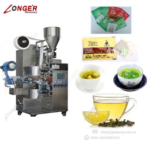 High Level Small Pouch Green Tea Packing Machine Herbal Teabag Wrapping Machine Tea Filter Bag Machinery