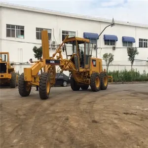 Used Construction Equipment LOW 140K CAT Wheel Grader/Old CAT 14G Brand 140g 120k 140K 12G for HOT sale