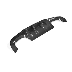 Diffuseur de pare-chocs de voiture Big Fins en fibre de carbone F87 M2 pour BMW M2 Série 2 16-17 - Product Image 1
