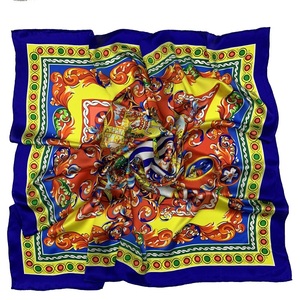 ผ้าพันคอไหมจิงพินสี่เหลี่ยมพิมพ์ลายตามสั่งพร้อมโลโก้ของคุณ <span class=keywords><strong>ราคา</strong></span>ขายส่งสมเหตุสมผล - Product Image 4