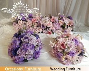 좋은 다른 색 수국 장미 인공 꽃 공 직경 40cm 플라스틱 꽃 - Product Image 4
