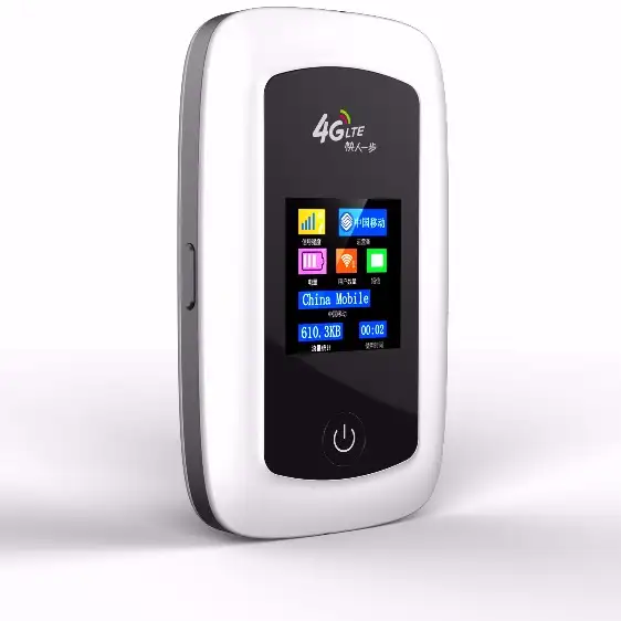 4g modem yapıştırma lte router wifi ile sim kart yuvası Taşınabilir hotspot cihazı