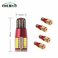 Luces led para coche T10 192 w5w superbrillantes 57smd canbus, sin Error, marcador de vehículo, liquidación de cuña automática, Bombilla, lámparas de estacionamiento, luz lateral
