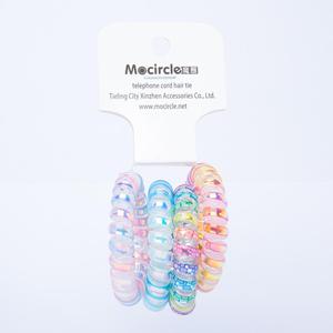 Cintas para el pelo con estampado personalizado para mujer y niña, cintas para el pelo para teléfono, color blanco, venta al por mayor - Product Image 6