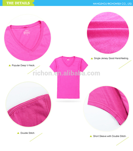 De <span class=keywords><strong>un</strong></span> <span class=keywords><strong>solo</strong></span> Color del <span class=keywords><strong>verano</strong></span> ocasional 100% del algodón de la camiseta - Product Image 5