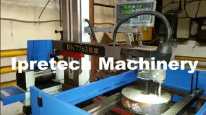 Mesin EDM pemangkas kawat CNC electrolokosa por hilo DK7763 multi potong kecepatan sedang mesin edm cnc proses kawat cepat logam