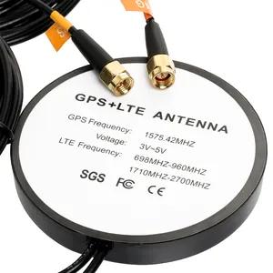 De gros aston martin gamme-Gros champignon type longue portée connecteur SMA marine double bandes 4G antenne GPS