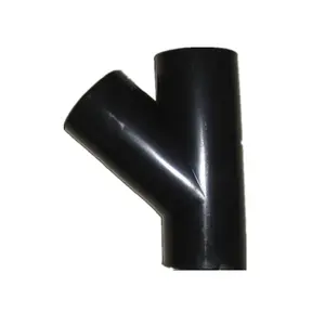 ASTM A234 WPB asme b169 45 degree carbon steel lateral tee asme standard sand blast pipe fitting tee