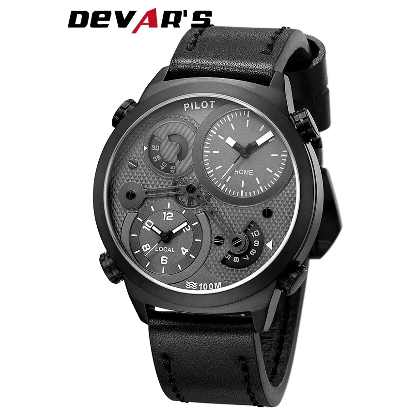Devars Minimalist Style Luxury OEM Brand Men Sports Watches Waterproof Digital Quartz Watch Men Fashion