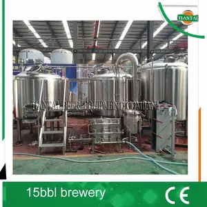 2000L a gran escala de equipos de elaboración de la cerveza