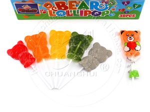 Jelly <strong>Bear</strong> Shape Jellypop <strong>Gummy</strong> Soft Lollipop Candy/halal Giant <strong>Gummy</strong> <strong>Bears</strong> - Product Image 3