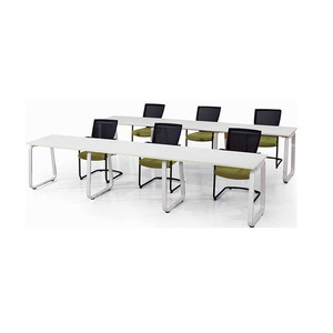 Table de réunion en bois, table de conférence, tables de conférence en forme de U - Product Image 6