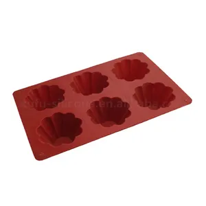 Donut Shape Silicone Bánh Khuôn, Silicone Bakeware