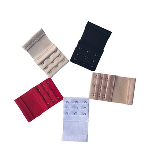 Delle donne Morbida E Confortevole Posteriore Del <span class=keywords><strong>Reggiseno</strong></span> Elastico <span class=keywords><strong>3</strong></span> Righe <span class=keywords><strong>3</strong></span> <span class=keywords><strong>Ganci</strong></span> Band Strap Extension Extender - Product Image 1